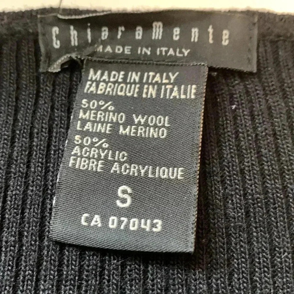 Chiaramente unique design, Italian sweater, 50% Merino/ 50% acrylic. - Picture 5 of 6